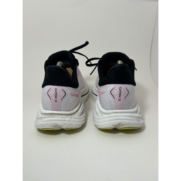 Hoka One One Clifton 10 Wide Pink Black Running Shoes Womens 8.5D 1162050 CTNS - Picture 8 of 13